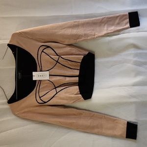 Cider Croptop cardigan